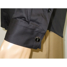 Mens CEREMONIA Shirt 100% Cotton Medusa Medallion Rhine Stones #stn 15 vrs black image 11