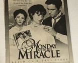 Monday After Miracle Tv Guide Print Ad Roma Downey Moira Kelly TPA11 - $5.93