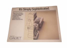 Pacer Cadet Programmable Blood Chemistry System 1979 Advertisement - £7.47 GBP