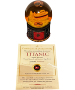 Titanic Snow Globe with Authentic Recovered Coal (RMS Titantic) with COA - $51.33 CAD