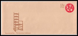 1975 US Postal Stationery Cover -SC# U575, 13c The American Craftsman C18 - £2.36 GBP