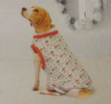 Wondershop Pet Pajamas Dog Size M Holiday Christmas Joyful NEW - $8.89