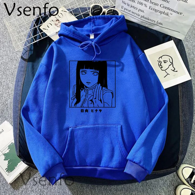 Japan  Hinata Byakugan Hoodie Women Men Harajuku Kawaii Clothes Long Sleeve Loos - £132.13 GBP