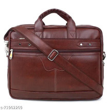 Unisex Collection Leatherette 15.6 inch Laptop Messenger Bag Men Indian 093 - £54.24 GBP