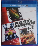 Fast & Furious Collection: 1-3 (Blu-ray) - $5.00