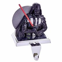Star Wars Darth Vader with Lightsaber Christmas Stocking Holder SW5173 - $31.43