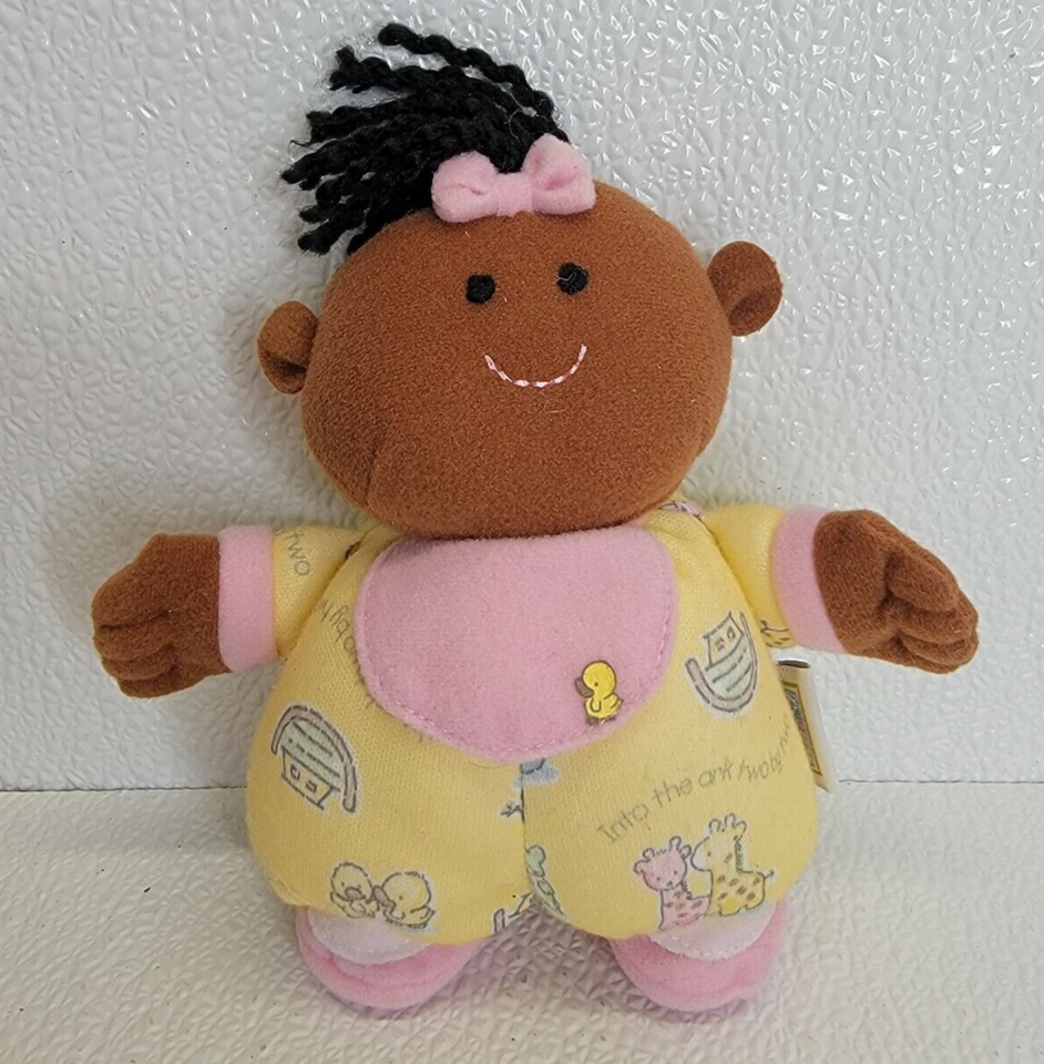 Vintage 1999 McDonald&#39;s Mcbaby Doll Plush Rare HTF! African American Dar... - $23.84
