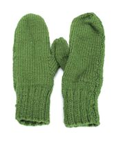 VTG Gloves Mittens Lot Van Raalte Hand Knit Solids Patterns 4 PR Peg Han... - $27.67