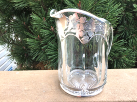 Silver Overlay Pitcher Colonial Pattern Circa 1910 Monogrammed S on The ... - $130.12 CAD