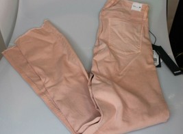 Hudson Jeans WCR4161TEN Tally Deep Cuff Crop Skinny Jeans Worn light brown 28 - £53.34 GBP