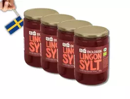 4 Garant Organic Lingonberry Jam - Handpicked Berries Scandinavia, 400g,... - $29.33