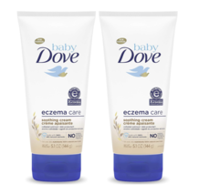 Dove Baby Soothing Cream For Eczema Care Skin Protectant 5.1oz 2 Pack - £12.04 GBP