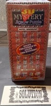 3D Mystery Jigsaw Puzzle 1993 Buffalo Games Hotel Whodunit Original Box Complete - $46.45
