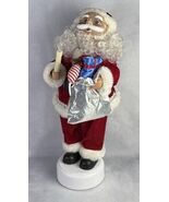 Vintage Animated Santa Claus w/ Illuminated Candle Christmas 24&quot; Moves - $29.40