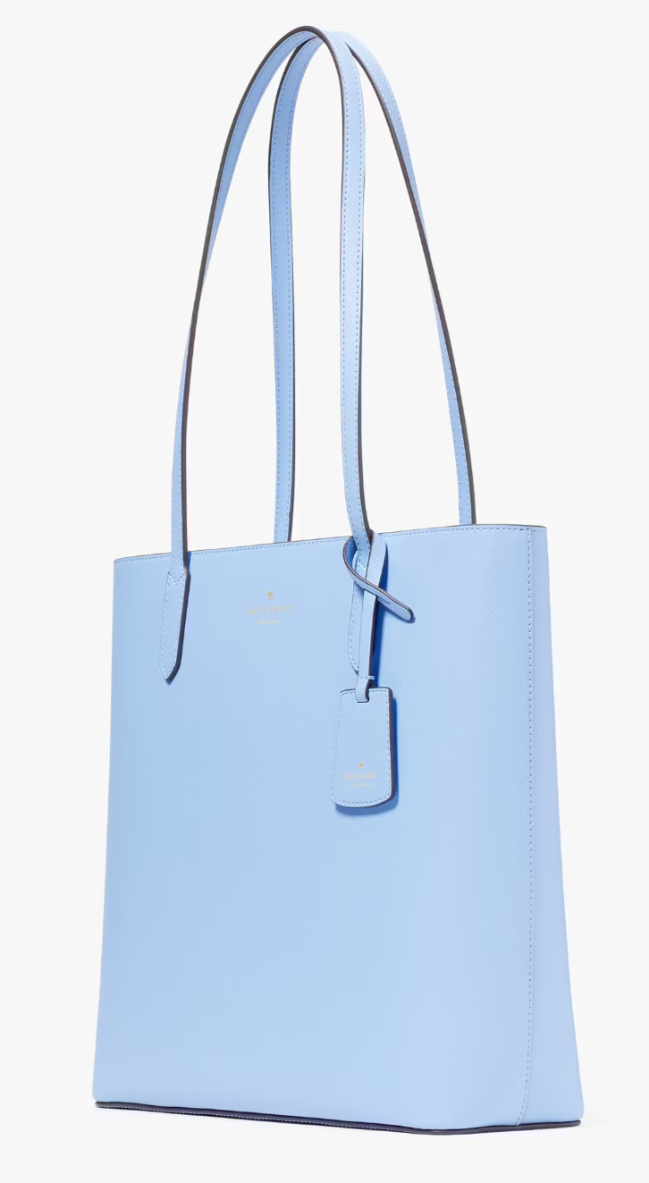 Kate Spade Brynn Large Tote Periwinkle Sky Blue Saffiano Bag KG109 Purse NWT