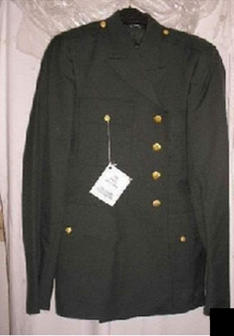 MEN ARMY GREEN DRESS UNIFORM Jacket Coat New 40 Regular - $7.88