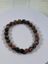 (#172) - RHODONITE CRYSTAL BRACELET - NEW - $465.98 MXN