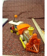 Vintage 1964 Fisher Price Wooden Chug-Chug Toy Train USA Engine and Caboose - $256.59 MXN