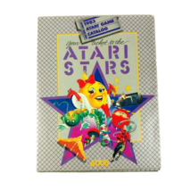 Vintage 1983 ATARI Stars Fold-out Promo Poster Video Game Catalog 2600 5200 - £3.94 GBP