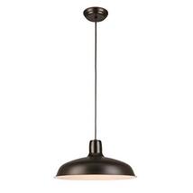 Project Source Bronze Farmhouse Warehouse Pendant Light - $1,101.62 MXN