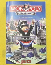 Here &amp; Now Monopoly Replacement Parts - Game Instructions - £7.79 GBP