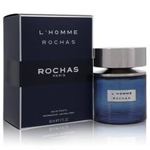 L&#39;homme Rochas by Rochas Eau De Toilette Spray 2 oz for Men - £28.95 GBP