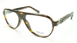 ZILLI Eyeglasses Frame Acetate Leather Titanium France Hand Made ZI 60000 C02 - £777.06 GBP