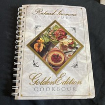 1990 Vintage Richard Simmons Deal A Meal Golden Edition Spiral Cookbook - £9.38 GBP