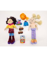 Groovy Girls Lot Shika and Carissa Dolls, Misc Accessories - $11.88