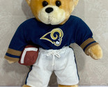 St. Louis Rams Good Stuff Plush Teddy Bear 13&quot; Stuffed Animal - $13.29