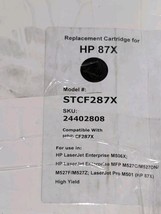 Replacement Toner Cartridge HP 87X Model STCF287X Compatable Damaged Box - $65.29
