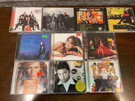 2000s Pop Cd Lot 10 Janet Jackson Jenifer Lopez Dave Matthews Gwen Stefani - $19.49