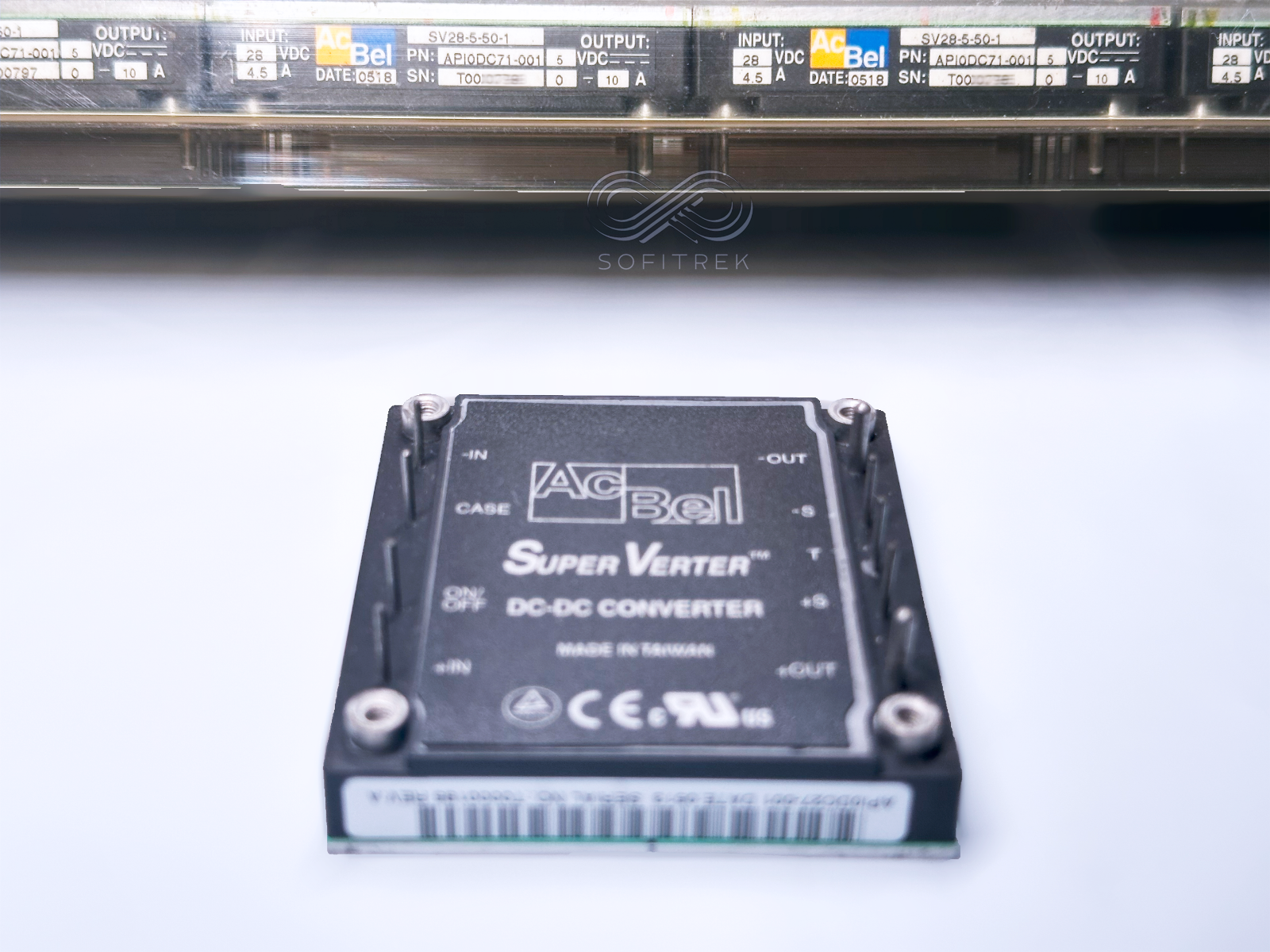 SV28-5-50-1 AcBel 50W DC-DC Converter 5V Output 10A SUPER VERTER - $80.00