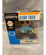 New Star Trek Spock Handmade by Robots Vinyl Figure 004 Knit Series - £7.83 GBP