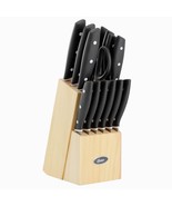 Oster Collister 15 Piece Stainless Steel Cutlery Set in Black with Soft ... - $110.25 CAD