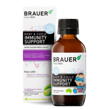 Brauer Baby &amp; Child Immunity Support 100mL Oral Liquid - £68.19 GBP