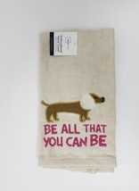 Mainstays Embroidered Hand Towel - New - Be All That You Can Be - £6.89 GBP
