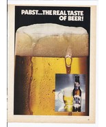 80&#39;s Pabst Blue Ribbon Beer Print Ad 8.5&quot; x 11&quot; - €17,21 EUR