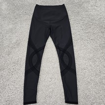 Fanka Leggings Womens Small Black Body Sculpt Ankle Compression Active Gym - $39.55