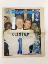 Dallas Cowboys Weekly Newspaper March 1993 Vol 19 #2 Bill Clinton Jersey - £10.47 GBP