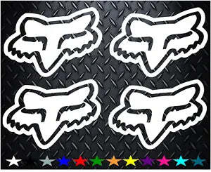 4X Fox Stickers/Decals Cycling Bike Car Van motocross - $14.99