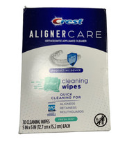 Crest Aligner Care Cleaning Wipes. Used for Aligners, Retainers, &amp; Mouth... - £11.00 GBP