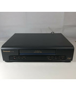 Panasonic PV-7401 - 4 Head Omnivision VCR VHS Player - Tested - NO REMOTE - £38.66 GBP