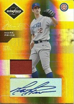 2005 Leaf Limited Monikers Material Jersey Prime Gold Mark Prior 14 Cubs 22/25 - £27.45 GBP