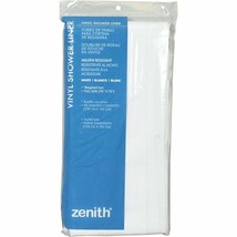 Shower Curtain Liner 72&#39;&#39; H x 70&#39;&#39; W PEVA White Solid - Zenna Home PE71145W - $184.76 MXN