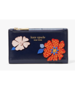 Kate Spade Dottie Bloom Flower Applique Small Slim Bifold Card Wallet ~NWT~ - $123.65 CAD