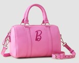 Barbie X Roots Mini Banff Leather Tote Bag/ Crossbody~ Strawberry Pink~NWT - $494.95