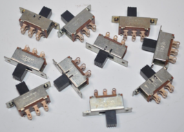 Certified Open Box

Lot of 10 NOS UID Slide Switch DPDT Solder Terminals... - $13.85