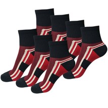 7Pair Mens Breathable Ankle Quarter Athletic Casual Sport Cotton Socks Size 6-12 - £11.95 GBP