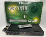 CAVS DVD-203G Karaoke CD/DVD Player INX2 w/ Remote Super CD+G MPEG CD-R ... - $149.95
